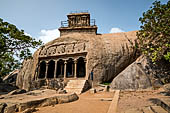 Mamallapuram - Tamil Nadu. the Mahishamardhini cave.  